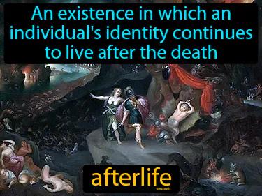 afterlife Simple Definition