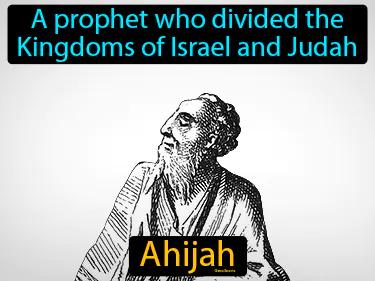 Ahijah Simple Definition