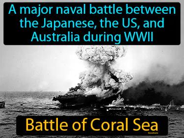 Battle of Coral Sea Simple Definition