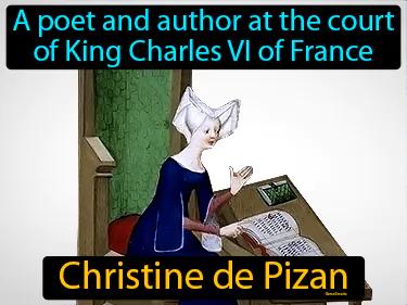 Christine de Pizan Simple Definition