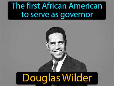 Douglas Wilder Simple Definition