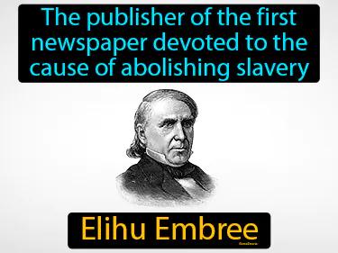 Elihu Embree Simple Definition