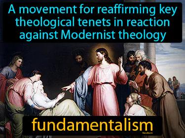 fundamentalism Simple Definition