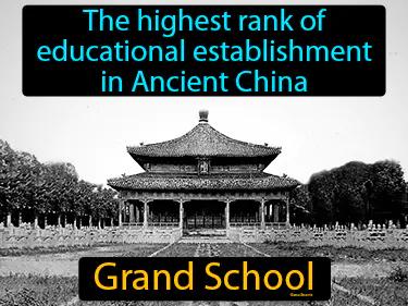 Grand School Simple Definition