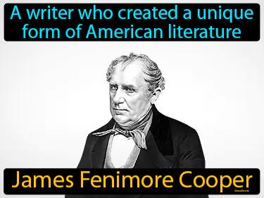 James Fenimore Cooper Simple Definition