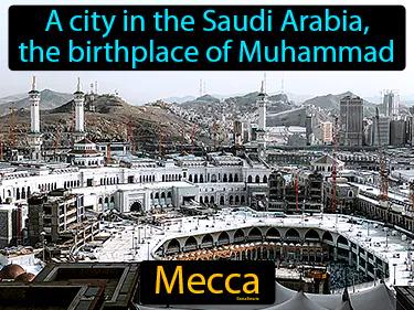 Mecca Simple Definition
