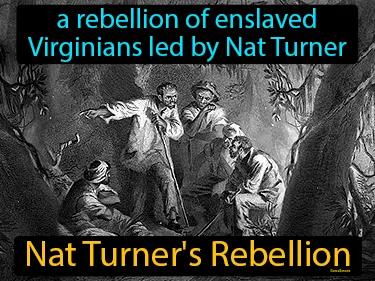 Nat Turners Rebellion Simple Definition