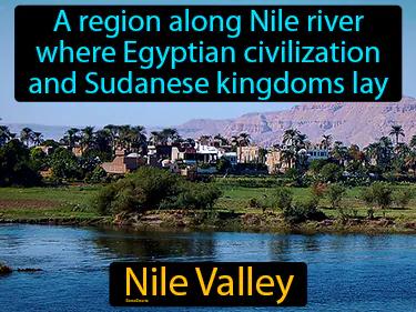 Nile Valley Simple Definition