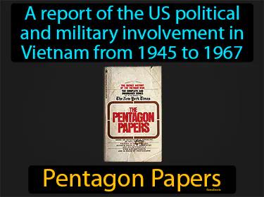 Pentagon Papers Simple Definition