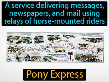 Pony Express Simple Definition