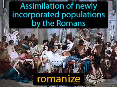 romanize Simple Definition