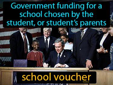 school voucher Simple Definition