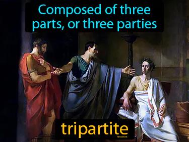 tripartite Simple Definition
