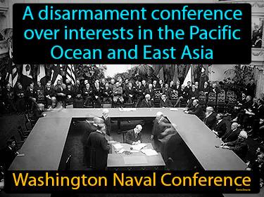 Washington Naval Conference Simple Definition