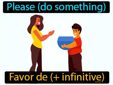 Favor de Simple Definition