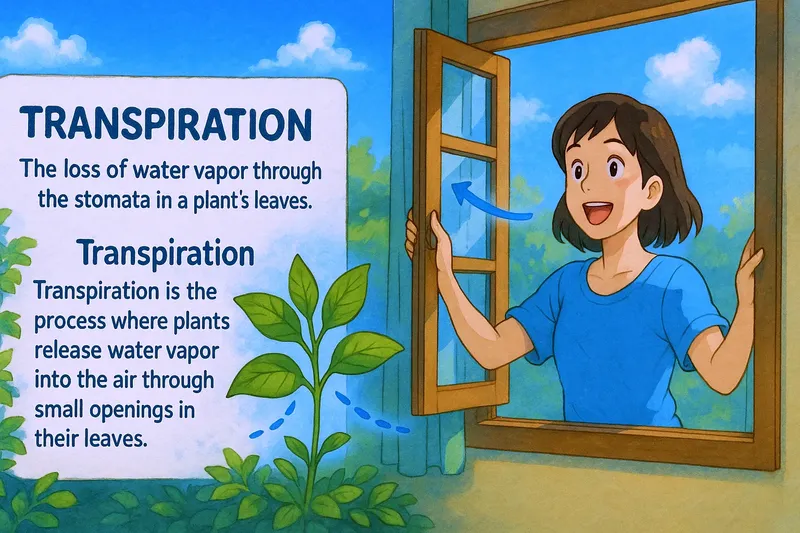 What is Transpiration? - Easy to Understand What is Transpiration? - Easy to Understand