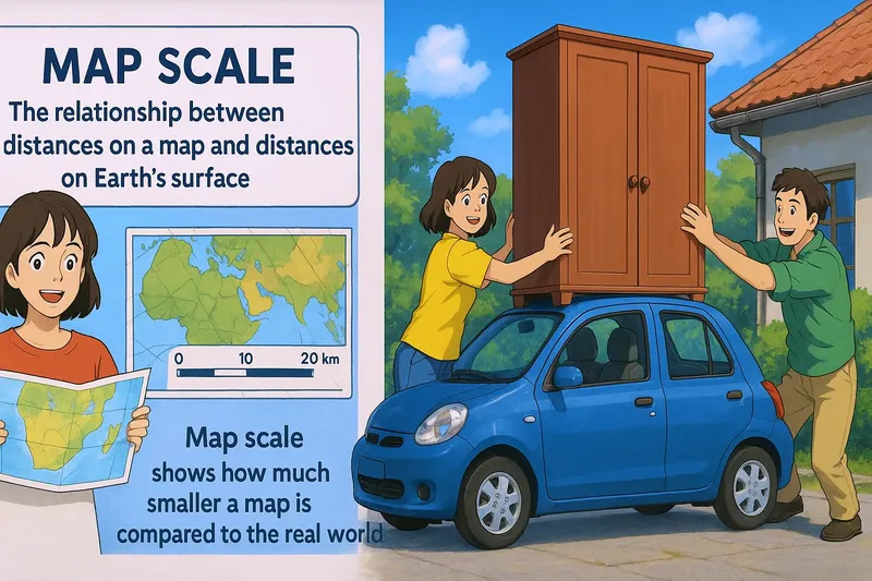 What is Map Scale? - Easy to Understand