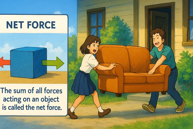 What is Net Force? - Easy to Understand