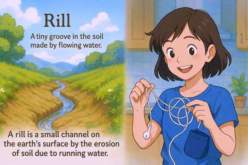 What is a Rill? - Easy to Understand
