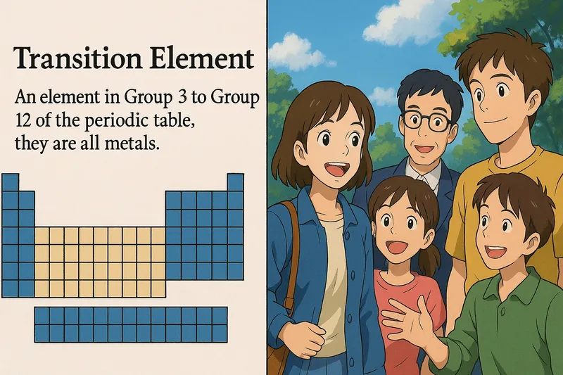 What is a Transition Element? - Easy to Understand