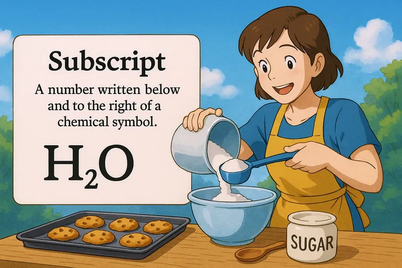 What is a Subscript? - Easy to Understand What is a Subscript? - Easy to Understand