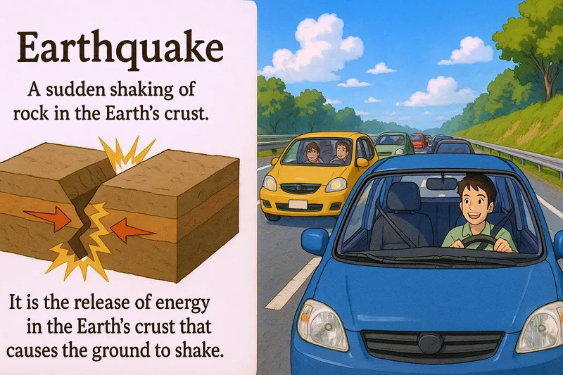 What is an Earthquake? - Easy to Understand