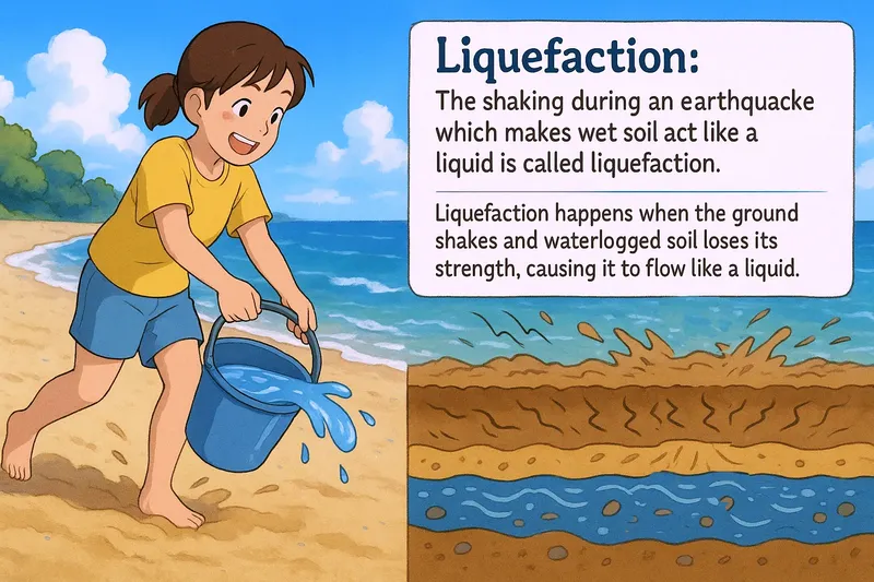 What is Liquefaction? - Easy to Understand