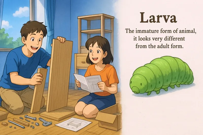 What is a Larva? - Easy to Understand