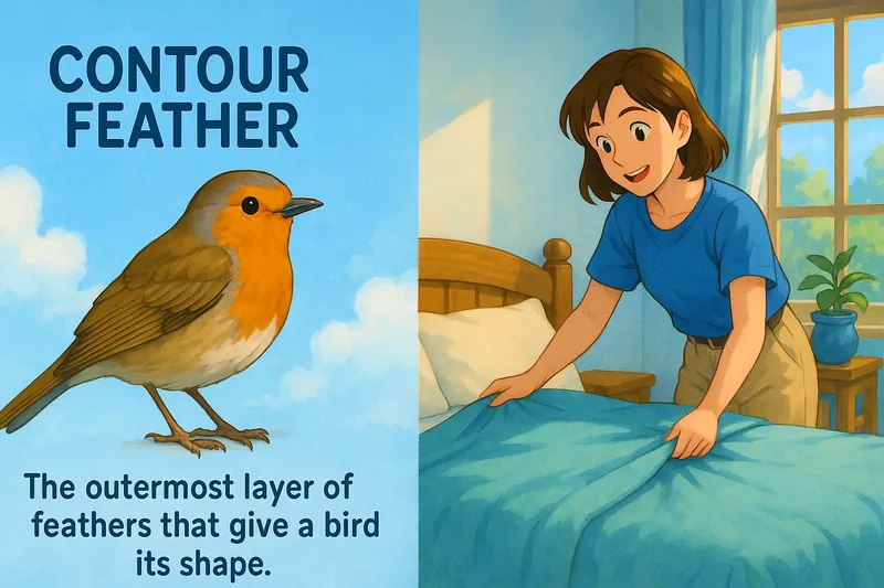 What is a Contour Feather? - Easy to Understand