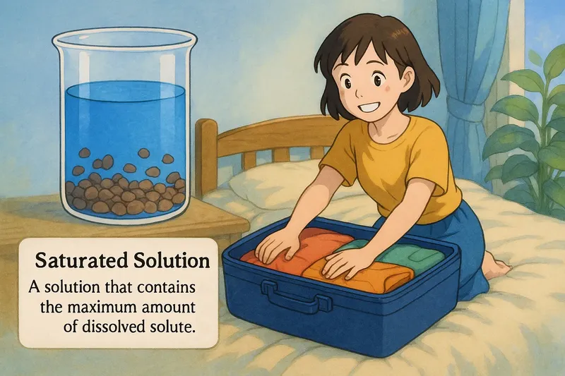 What is a Saturated Solution? - Easy to Understand