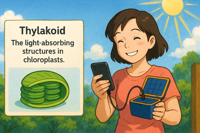 What is a Thylakoid? - Easy to Understand