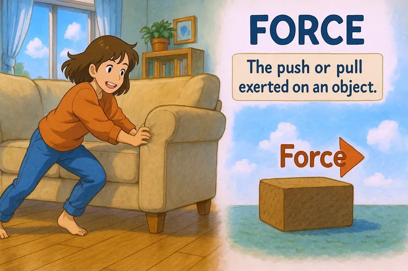 What is Force? - Easy to Understand