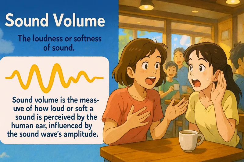 What is Sound Volume? - Easy to Understand