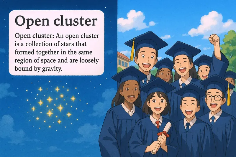 What is an Open Cluster? - Easy to Understand