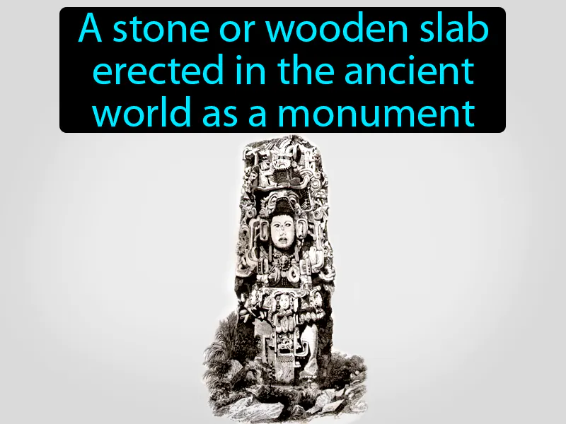 Stela Definition