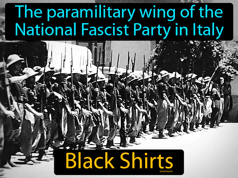 Black Shirts Definition Black Shirts Definition