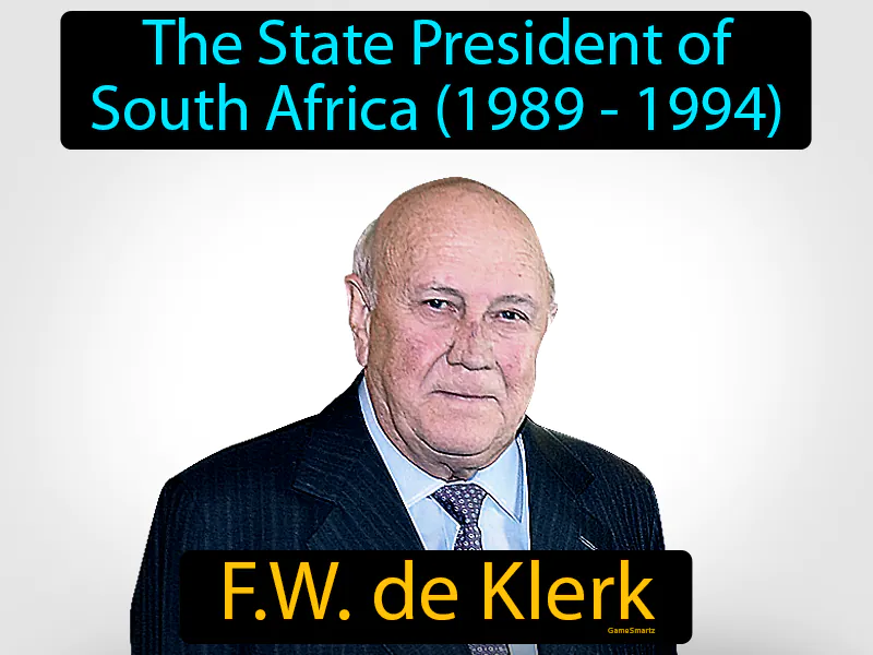 F W De Klerk Definition