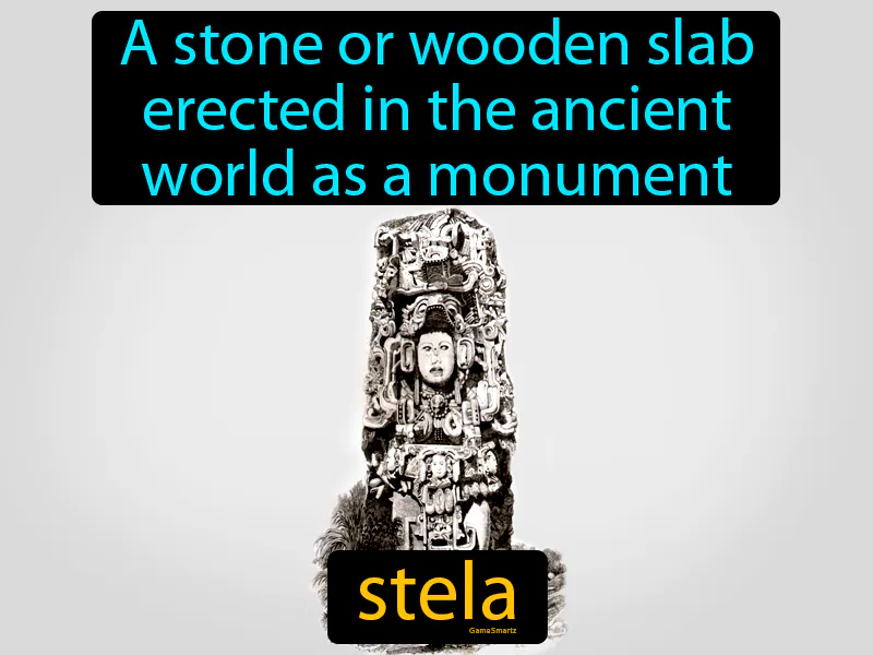 Stela Definition