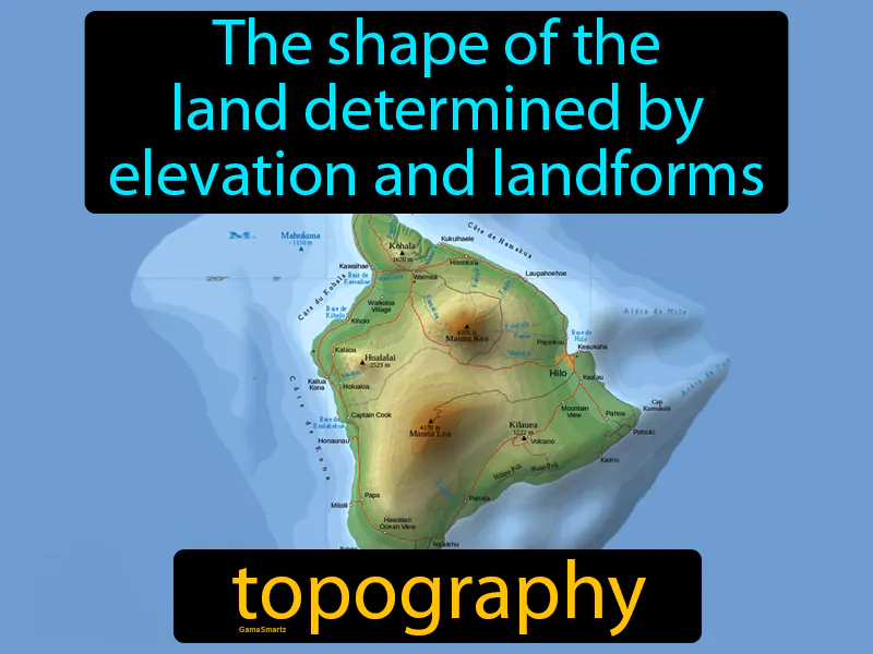 Topography Definition
