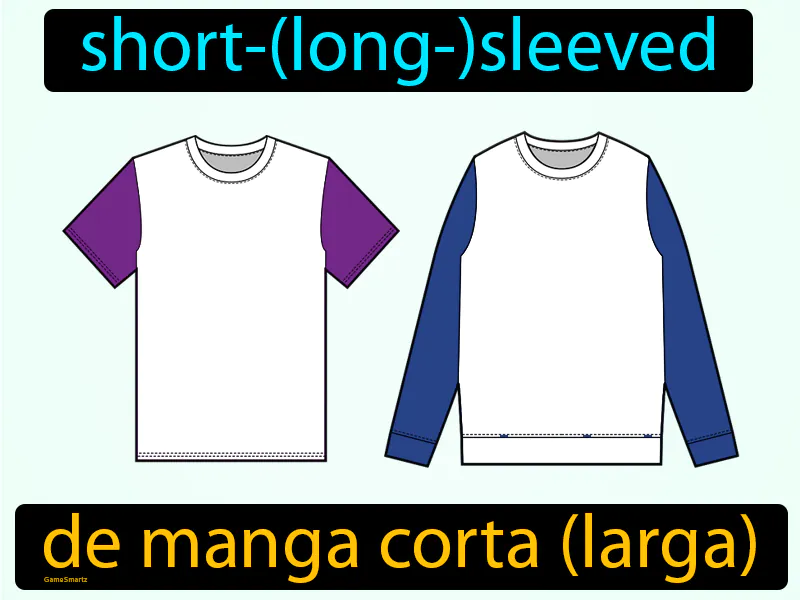 De Manga Corta Larga Definition