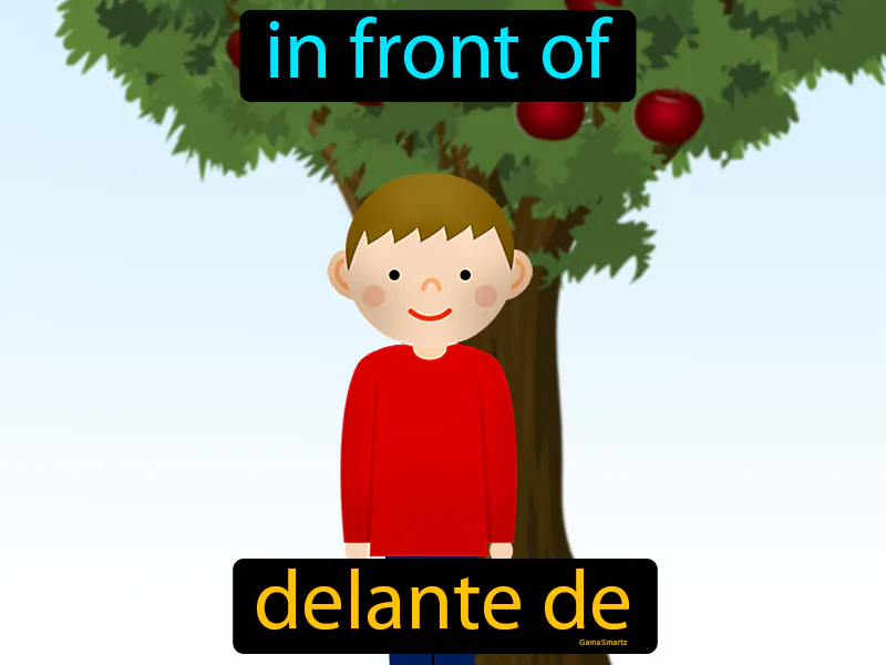 Delante De Definition