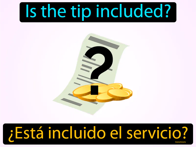 Esta Incluido El Servicio Definition