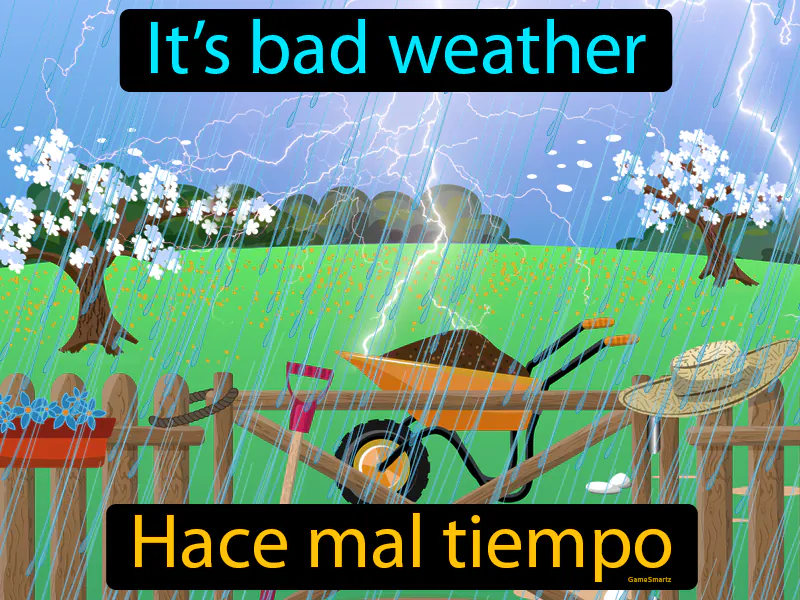Hace Mal Tiempo Definition